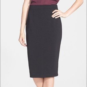 Halogen black skirt - long back zipper